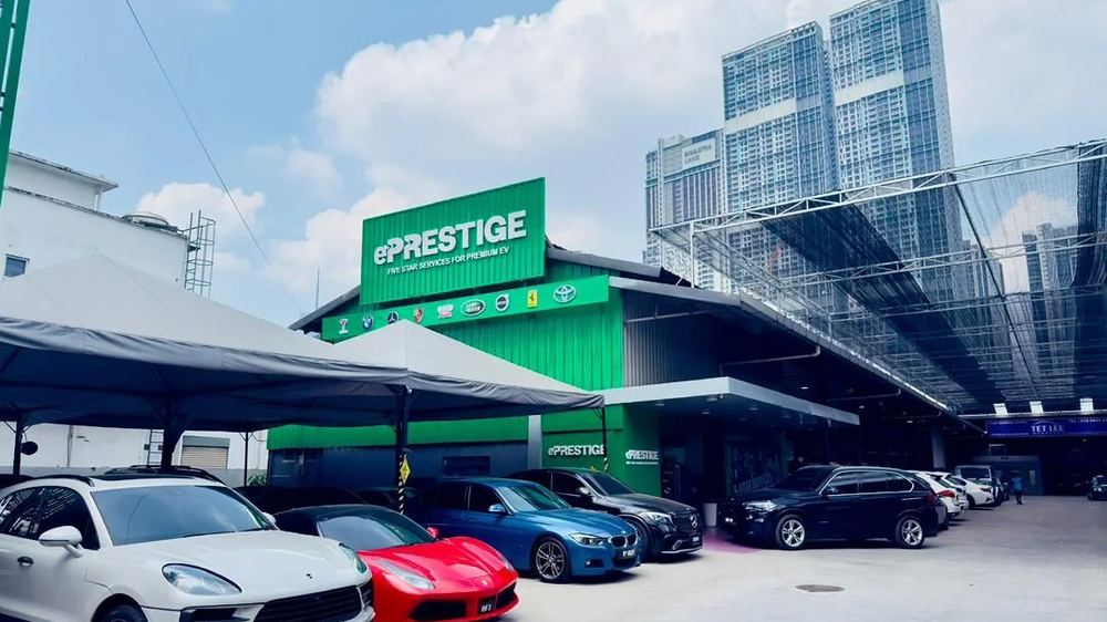 The e-Prestige — EV Division authorised service and repair centre